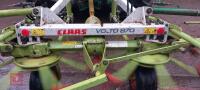 CLAAS VOLTO 870 8 ROTOR TEDDER - 7