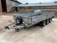 IFOR WILLIAMS LM146 TRI AXLE TRAILER