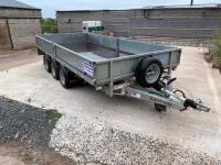 IFOR WILLIAMS LM146 TRI AXLE TRAILER - 2