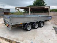 IFOR WILLIAMS LM146 TRI AXLE TRAILER - 4