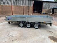 IFOR WILLIAMS LM146 TRI AXLE TRAILER - 5