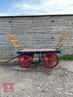 1900'S VINTAGE HAY WAGON - 2
