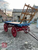1900'S VINTAGE HAY WAGON - 3