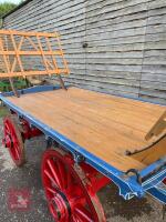 1900'S VINTAGE HAY WAGON - 9