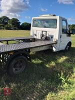 2003 FORD TRANSIT RECOVERY TRUCK