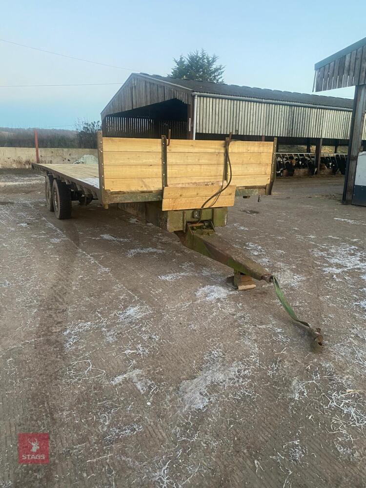 24FT BALE TRAILER