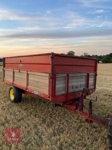 1981 MARSHALL 5.5 TONNE GRAIN TRAILER