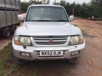 2002 MITSUBISHI SHOGUN SWB DI-D TRUCK (S/R)