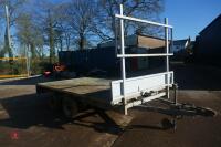 IFOR WILLIAMS 12FT FLAT BED TRAILER - 2