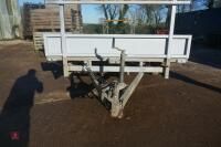 IFOR WILLIAMS 12FT FLAT BED TRAILER - 3