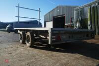 IFOR WILLIAMS 12FT FLAT BED TRAILER - 6