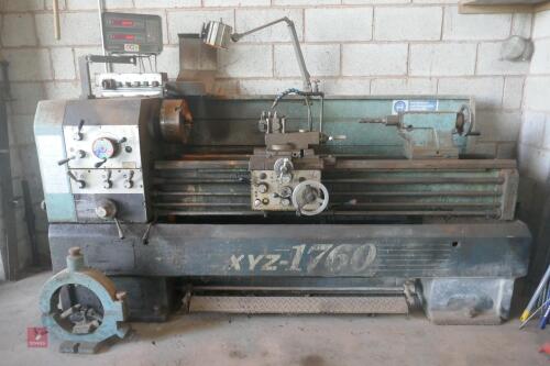 XYZ-1760 METAL LATHE