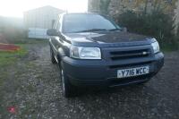 2001 LANDROVER FREELANDER TD4 - 5