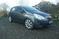 2012 VAUXHALL CORSA 1.2L CAR