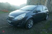 2012 VAUXHALL CORSA 1.2L CAR - 3