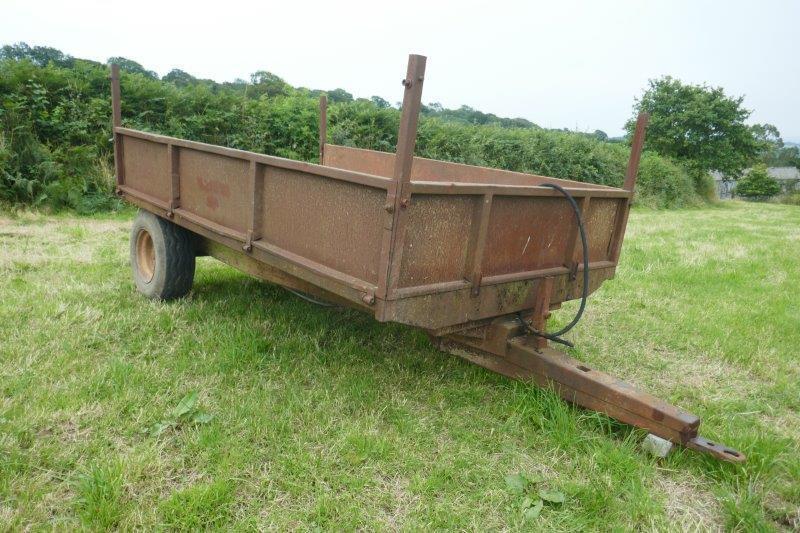 MARSHALL HYD TIPPING TRAILER