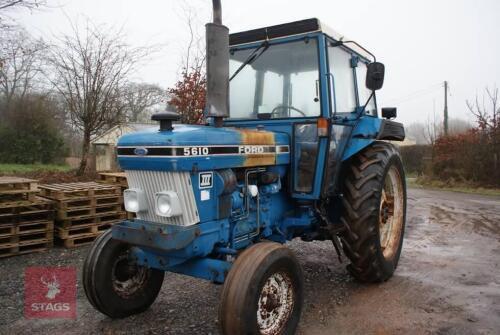 1990 FORD 5610 SERIES 3 2WD TRACTOR