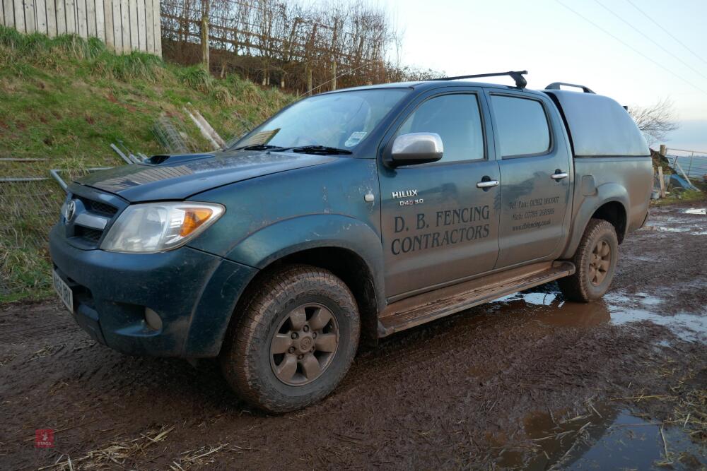 2008 TOYOTA HILUX 3.0L D-4D INVINCIBLE PICKUP