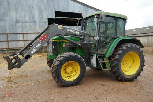 2002 JOHN DEERE 6310 SE 4WD TRACTOR