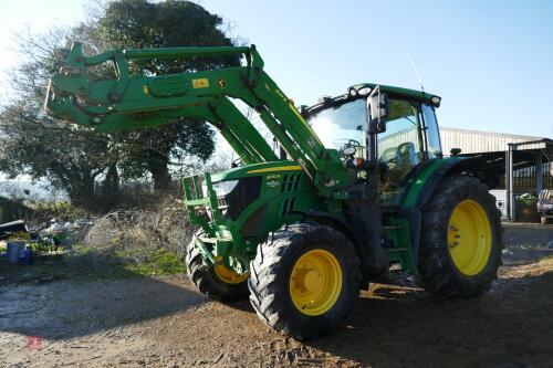 2019 JOHN DEERE 6130R 4WD TRACTOR