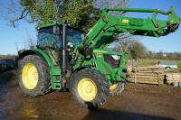 2019 JOHN DEERE 6130R 4WD TRACTOR - 2