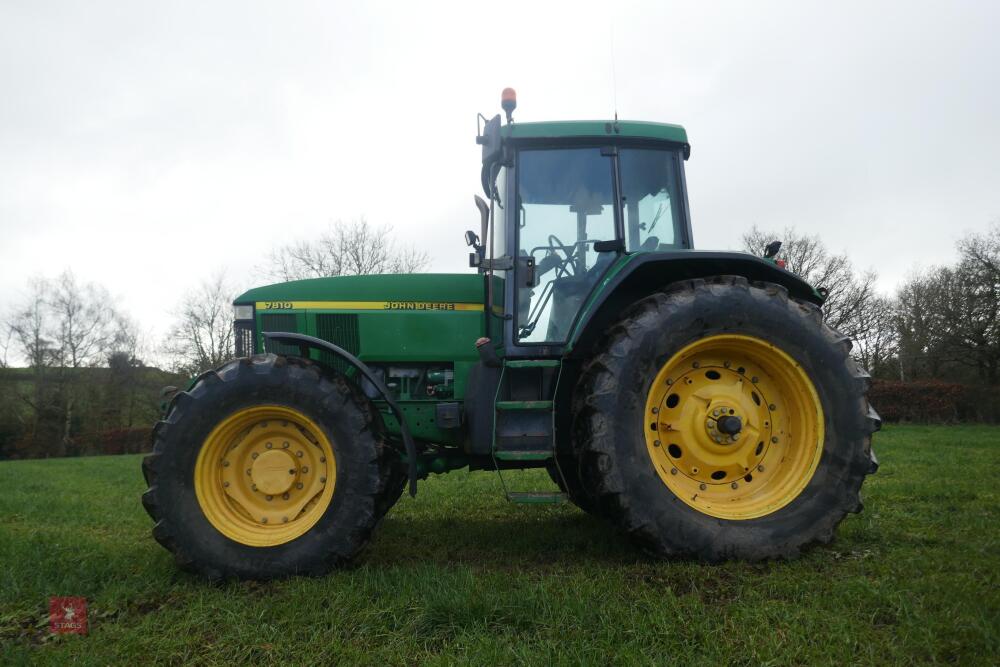 1999 JOHN DEERE 7810 4WD TRACTOR