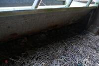 15' GALV CATTLE FEED TROUGH/BARRIER - 2