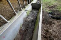 15' GALV CATTLE FEED TROUGH/BARRIER - 9