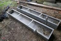 2 1.8M GALVANSIED HOOK ON FEED TROUGHS - 3