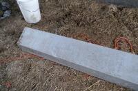 1 2.5M GALVANISED HOOK ON FEED TROUGH - 8