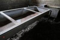 FREESTANDING GALVANISED BEEF TROUGHS - 2