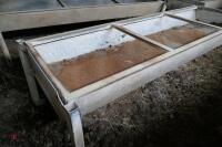 FREESTANDING GALVANISED BEEF TROUGHS - 5