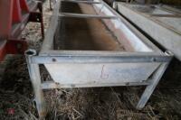 FREESTANDING GALVANISED BEEF TROUGHS - 7