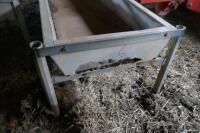 FREESTANDING GALVANISED BEEF TROUGHS - 10