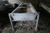 FREESTANDING GALVANISED BEEF TROUGHS - 2