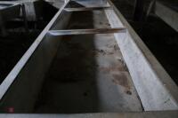 FREESTANDING GALVANISED BEEF TROUGHS - 4