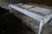 FREESTANDING GALVANISED BEEF TROUGHS - 5