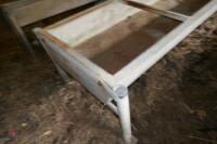 FREESTANDING GALVANISED BEEF TROUGHS - 6