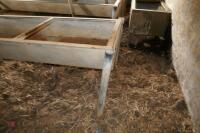 FREESTANDING GALVANISED BEEF TROUGHS - 9