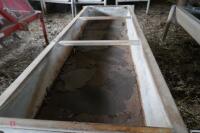 FREESTANDING GALVANISED BEEF TROUGHS - 2