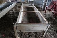 FREESTANDING GALVANISED BEEF TROUGHS - 4