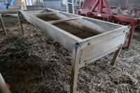 FREESTANDING GALVANISED BEEF TROUGHS - 6