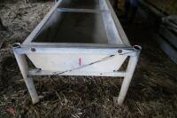 FREESTANDING GALVANISED BEEF TROUGHS - 5