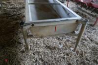 FREESTANDING GALVANISED BEEF TROUGHS - 7