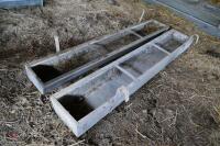 1 1.8M GALVANISED HOOK ON FEED TROUGHS - 5