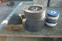 ASSORTED ELEC FENCE WIRE - 4