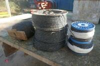 ASSORTED ELEC FENCE WIRE - 7