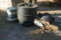 ASSORTED ELEC FENCE WIRE - 9