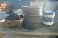 ASSORTED ELEC FENCE WIRE - 10