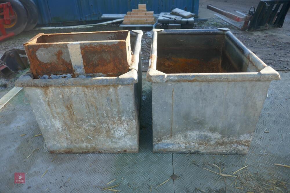 2 2FT WATER TROUGHS